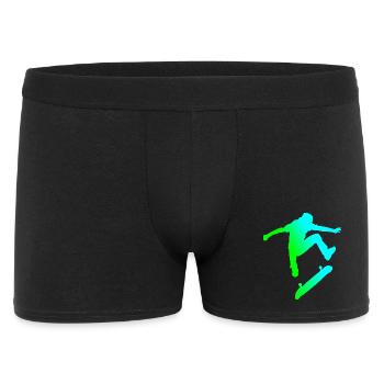 patineur - Boxer Homme - noir - Devant