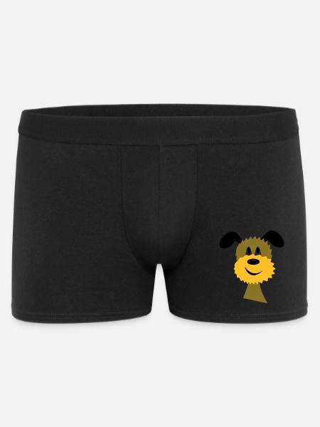 chien - Boxer Homme - noir