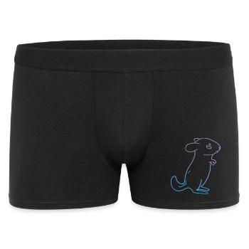 Chinchilla animal - Men's Boxer Shorts - black - Front