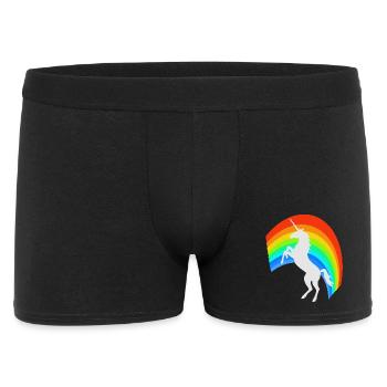 licorne - Boxer Homme - noir - Devant