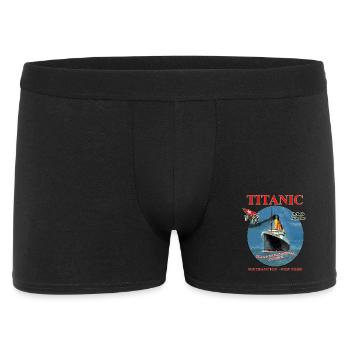 TITANIC CREATION Louis RUNEMBERG © Adagp - Boxer Homme - noir - Devant