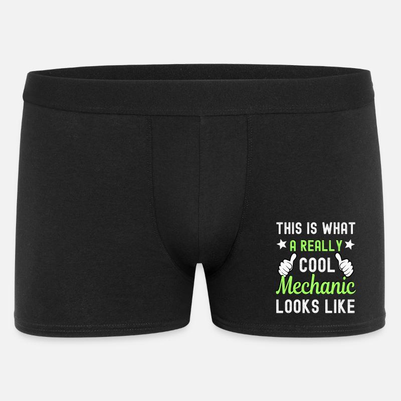 Mechaniker Mechanikerin - Männer Boxer Shorts - Schwarz