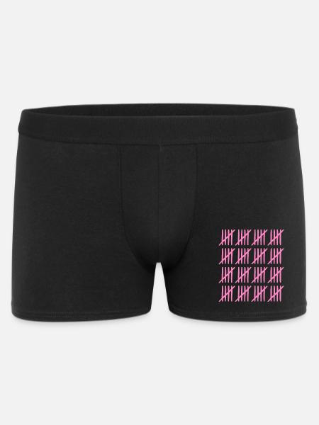 80 anniversaire Liste-barres - 80 ans - Boxer Homme - noir