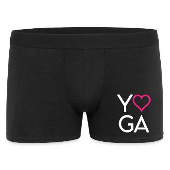 Yoga - Boxer Homme - noir - Devant