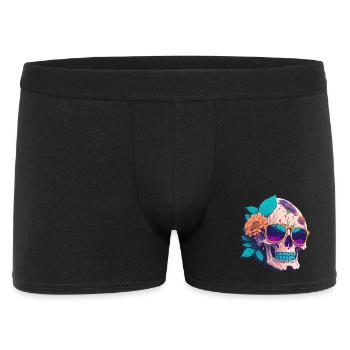 Skull - Men's Boxer Shorts - black - Front