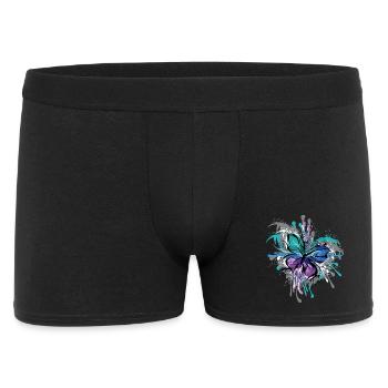Symbole papillon Illustration Blast Colors - Boxer Homme - noir - Devant