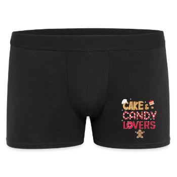 Cake & Candy Lovers T-Shirt - Men's Boxer Shorts - black - Front
