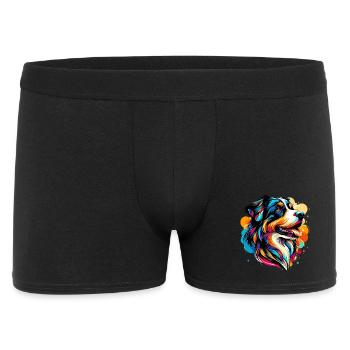 Bouvier bernois Grand Chien de berger - Boxer Homme - noir - Devant