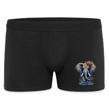 Éléphant - Boxer Homme - noir - Devant