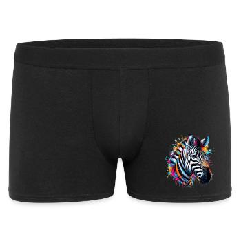 Zèbre - Boxer Homme - noir - Devant