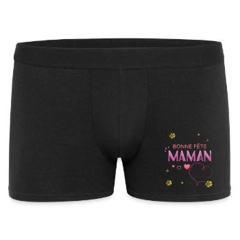Bonne Fête Maman - Boxer Homme - noir - Devant