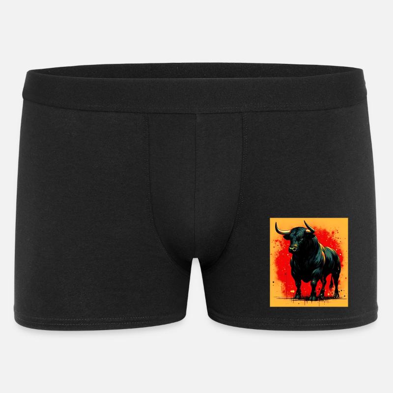 bull - Men's Boxer Shorts - black
