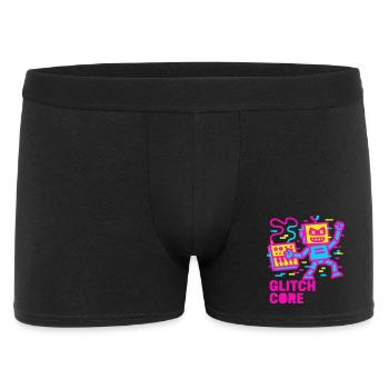Glitchcore ! - Boxer Homme - noir - Devant