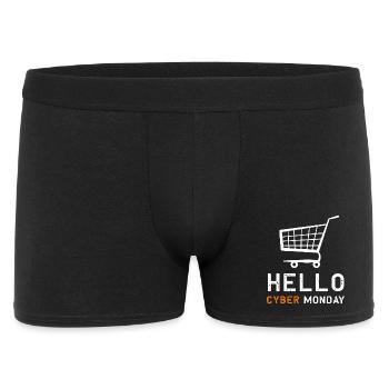 Virée shopping du Cyber Monday - Boxer Homme - noir - Devant