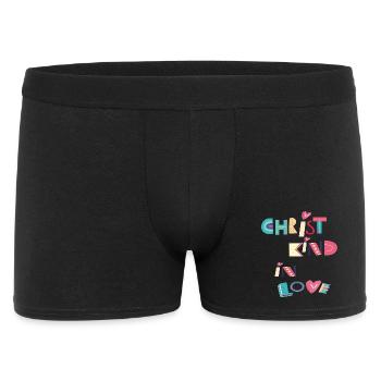 Christ Child in Love - Men's Boxer Shorts - black - Front