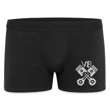 Moteur V8 à piston – Conception de puissance mécanique - Boxer Homme - noir - Devant