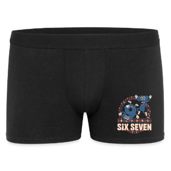 6 7 Six Seven Memes -- Aura Points Kids Gaming - Boxer Homme - noir - Devant