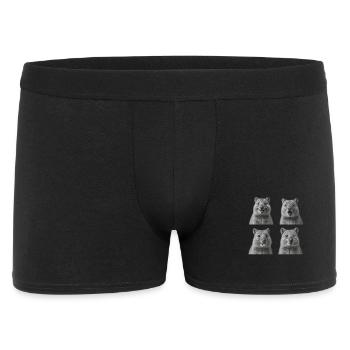 Happy Quokkas - Men's Boxer Shorts - black - Front