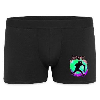 Scooter - Stunt it - Männer Boxer Shorts - Schwarz - Vorne