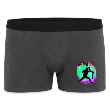 Scooter - Stunt it - Männer Boxer Shorts - Anthrazit - Vorne