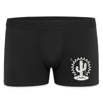 Cactus Serenade Silhouette - Men's Boxer Shorts - black - Front