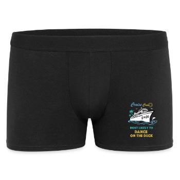 Cruise Crew 2026 Probablement Danser sur le pont - Boxer Homme - noir - Devant