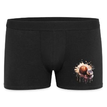 Chocolate Pralines Sweets - Men's Boxer Shorts - black - Front