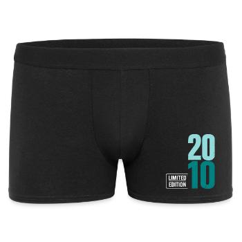 2010 Original 16 Geburtstag Legende 16 Jahre - Männer Boxer Shorts - Schwarz - Vorne