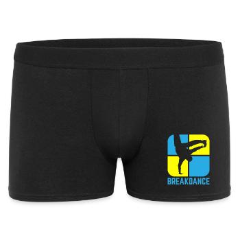 Breakdance - Boxer Homme - noir - Devant
