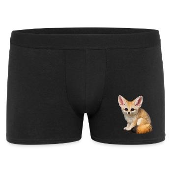 Fennec desert fox - Men's Boxer Shorts - black - Front