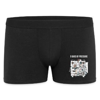 Pression du café - Boxer Homme - noir - Devant