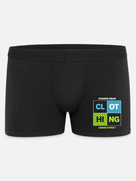 KLEIDUNG Urban Block — Neonschwarz - Männer Boxer Shorts - Schwarz