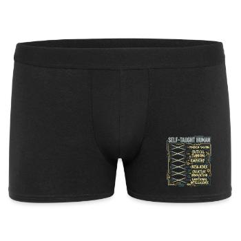 École à domicile - Boxer Homme - noir - Devant