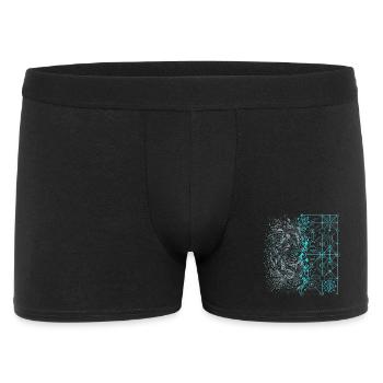 Digital order and chaos - Men's Boxer Shorts - black - Front