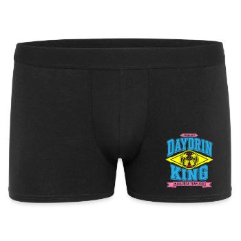 Malle 2026 Daydrinking Mallorca Team 2026 - Männer Boxer Shorts - Schwarz - Vorne