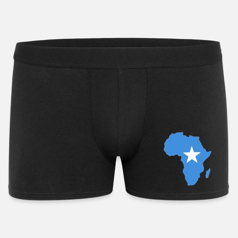 Drapeau de la Somalie Afrique - Boxer Homme - noir