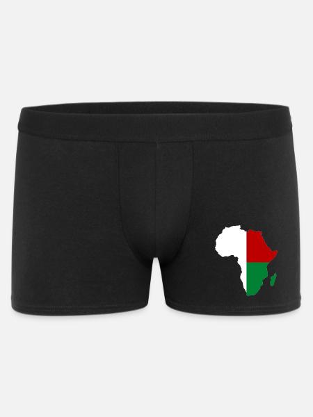 Drapeau de Madagascar Afrique - Boxer Homme - noir