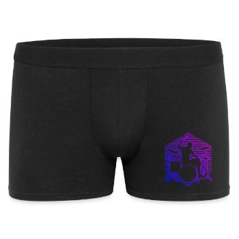 Gift idea for the musician with drum games - Men's Boxer Shorts - black - Front
