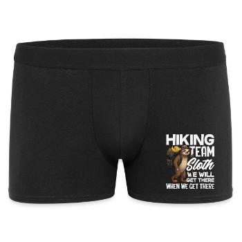 funny sloth gift - Men's Boxer Shorts - black - Front