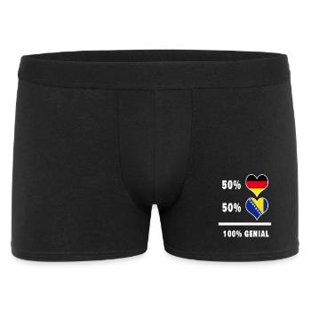 Germany and Bosnia Awesome / Gift - Men's Boxer Shorts - black - Front