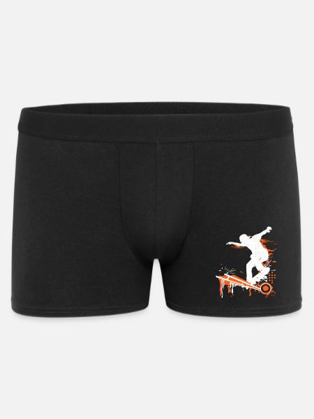 Skate | Skateboard | Skater - Men's Boxer Shorts - black
