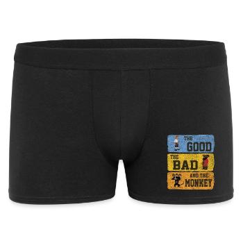 The Good The Bad The Monkey Vintage Island Geschen - Boxer Homme - noir - Devant