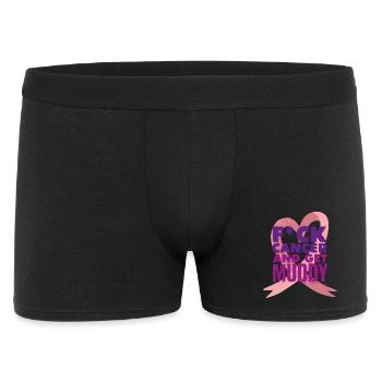 Breast Cancer Run Muddy Run Shirt - Men's Boxer Shorts - black - Front