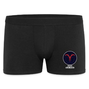 Bélier 21.03.-20.04. - Boxer Homme - noir - Devant