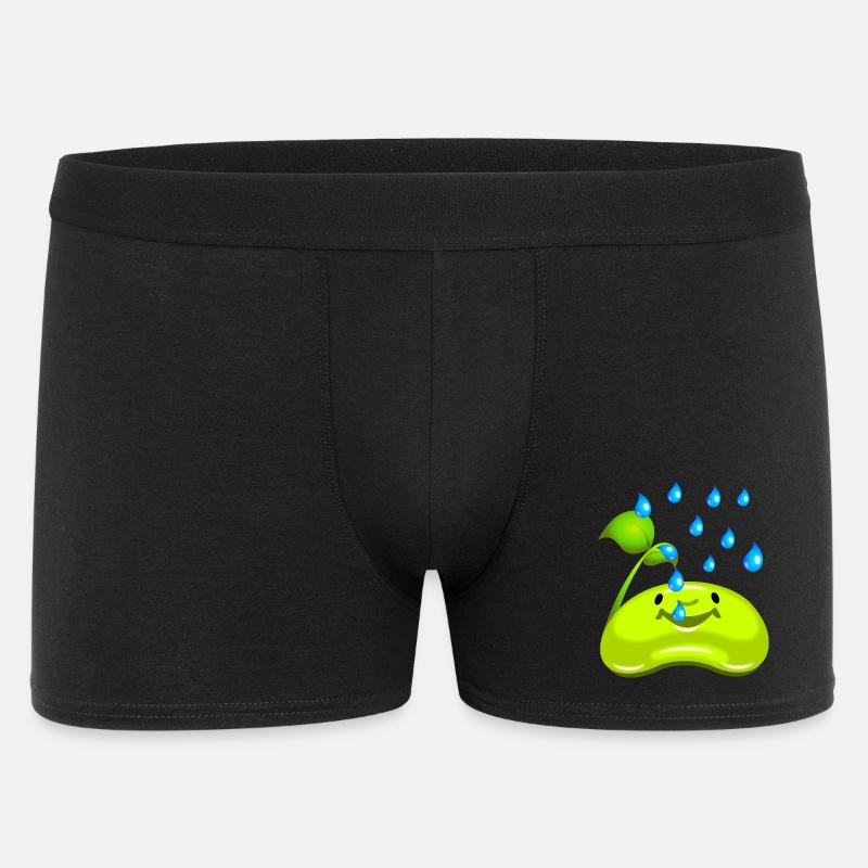 Hobbygärtner kleiner Sämling - Männer Boxer Shorts - Schwarz