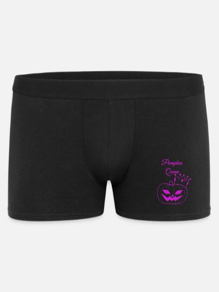 Pumpkin Queen Halloween Design - Men's Boxer Shorts - black