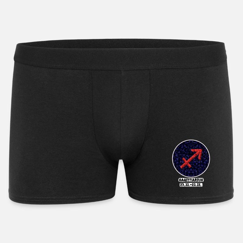 Saggitarius 23.11.-21.12. - Männer Boxer Shorts - Schwarz