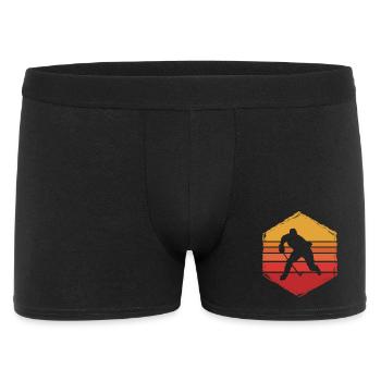 Eishockey - Men's Boxer Shorts - black - Front