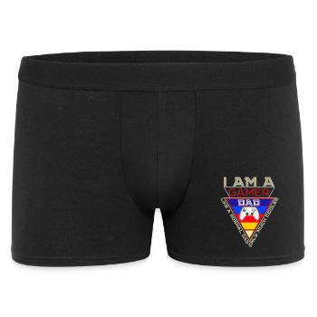 I Am A Gamer Dad - Men's Boxer Shorts - black - Front