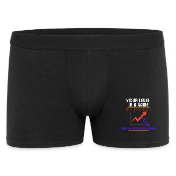 Montez de niveau en solo, jouez avec d’autres - Boxer Homme - noir - Devant